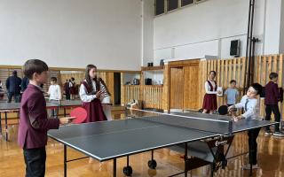 Фото: Турнір із настільного тенісу в гімназії